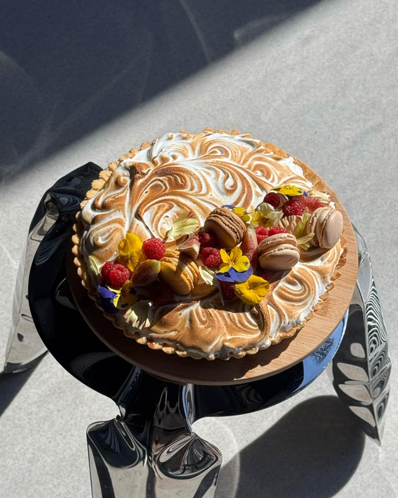 Tarta Cytrynowa z Bezą Włoską